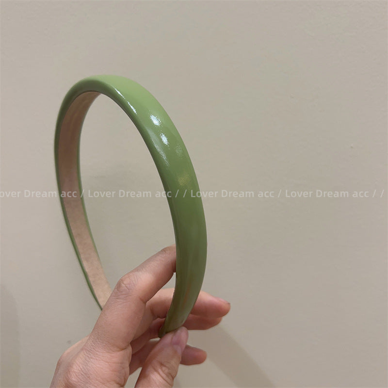 Wholesale Rainbow Candy Color Sweet and Cute Mixed Material Headband